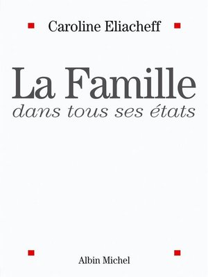 cover image of La Famille dans tous ses états